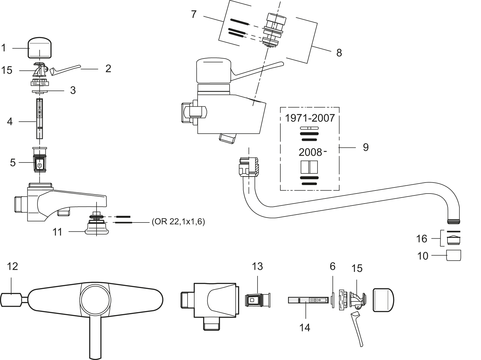 MORA TEMP bath and shower mixer Mixers for kitchens and bathrooms